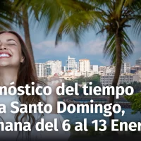 Pronóstico del Tiempo en Santo Domingo: Semana del 6 al 12 de Enero de 2025