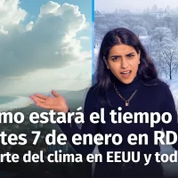 Clima en República Dominicana: ¿Cómo estará el tiempo Hoy martes 7 de enero de 2025? Reporte de la tormenta invernal en EE.UU.