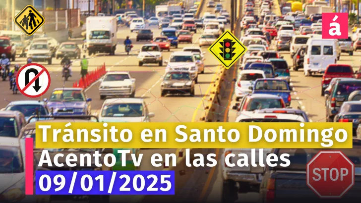 Así está el tránsito en la ciudad de Santo Domingo a esta hora: Av. Rómulo Betacourt