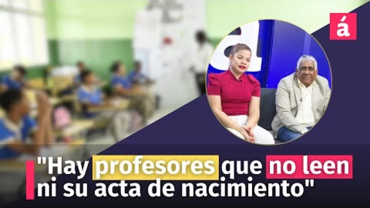 “Hay profesores que no leen ni su acta de nacimiento”