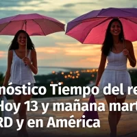 Pronóstico del Tiempo Actualizado para República Dominicana y América: Lunes 13 y Martes 14 de Enero 2025