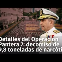 Presidente DNCD detalla el estatus de Operación Pantera del decomiso de  9,8 toneladas de narcóticos