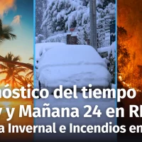 Pronóstico Actualizado de Hoy y Mañana 24 en República Dominicana. Nevadas Históricas en Florida mientras California Arde – ¿Qué está Pasando con el Clima?”