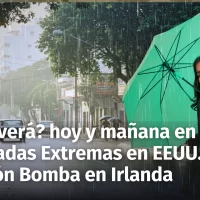 ¿Cómo será el Pronóstico del Tiempo en República Dominicana Hoy y Mañana sábado, habrán lluvias? Clima extremo en EE.UU., incendios azotan California y Éowyn golpea Irlanda con fuerza huracanada