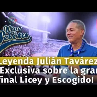 ¡Exclusiva con una leyenda! Julián “el condorito” Tavárez 🦅 nos habla de la gran final 24-25⚾️