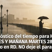 República Dominicana, Pronóstico del tiempo para hoy Lunes 27 y Mañana 28 de enero(2025): Clima Estable con Lluvias Aisladas y Fenómenos Extremos en América y Europa