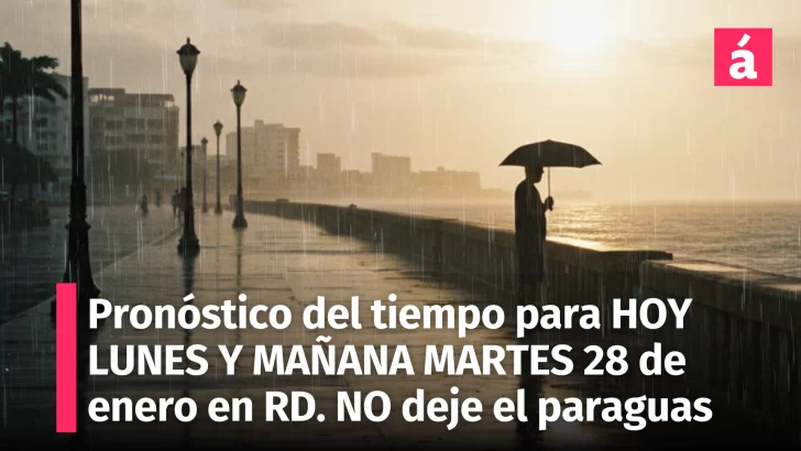 República Dominicana, Pronóstico del tiempo para hoy Lunes 27 y Mañana 28 de enero(2025): Clima Estable con Lluvias Aisladas y Fenómenos Extremos en América y Europa
