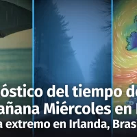Pronóstico del Tiempo de hoy y mañana en República Dominicana; Ciclón Bomba Éowyn Azota en Europa – Reporte Meteorológico De América Enero 2025