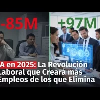 IA en 2025: La Revolución Laboral que Creará Más Empleos de los que Elimina 🤖💼