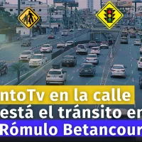 Situación del tránsito en la Av. Rómulo Betancourt, hoy 17 de febrero, 2025