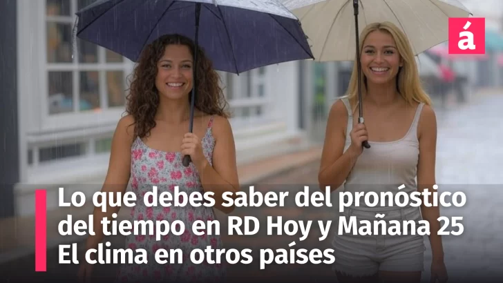 ¿Por Qué Debes Estar Atento al Clima de las Próximas 48 Horas? Pronóstico del tiempo en República Dominicana de hoy y mañana martes 25 de febrero. Condiciones climáticas Mundiales