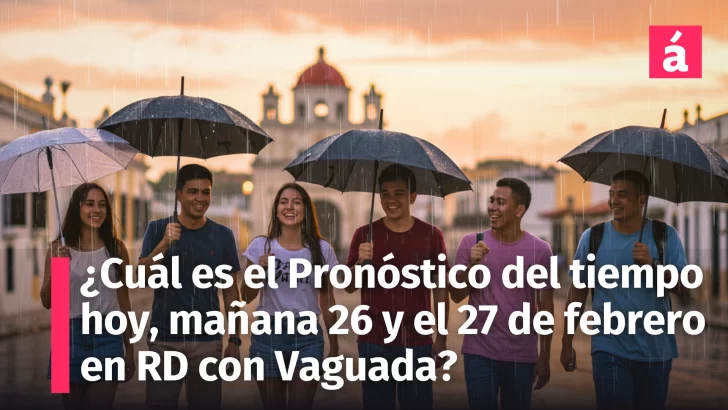 Pronóstico del Tiempo en República Dominicana: Expectativas para mañana Miércoles y el Solemne 27 de Febrero, Día de la Independencia Nacional