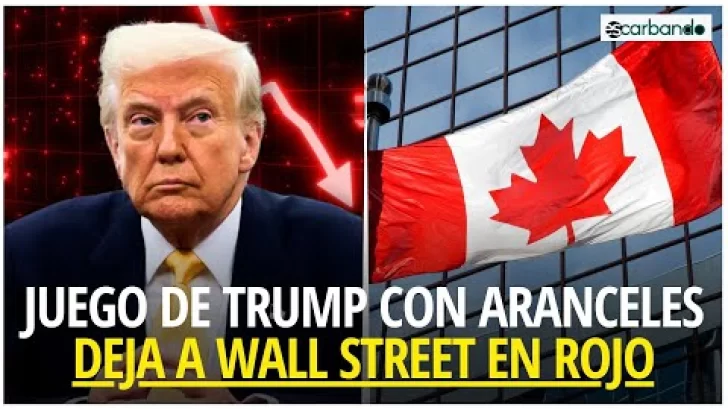 Trump desiste de elevar a 40% los aranceles a Canadá mientras Wall Street sigue en rojo