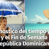 ⛈️🌴 ¡Atención República Dominicana! Pronóstico de Fin de semana variado: ¿Cuáles días lloverá y cuáles habrá sol?