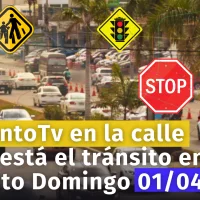 Así está el tránsito en la Av. 27 de Febrero entre avenidas W. Churchill y A. Lincoln