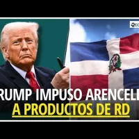 Trump impone aranceles a todos los países: 10% a productos de RD