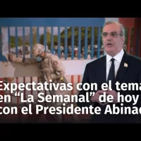 Expectativas con el tema de “La Semanal” hoy 07 de abril, luego del discurso ayer del Presidente