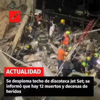 Se desploma techo de discoteca Jet Set; se informó que hay 12 muertos y decenas de heridos