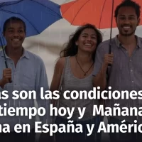 Pronóstico del Tiempo hoy y mañana 10 de abril en República Dominicana. España bajo Influencia del Chorro Polar; el clima en otras regiones