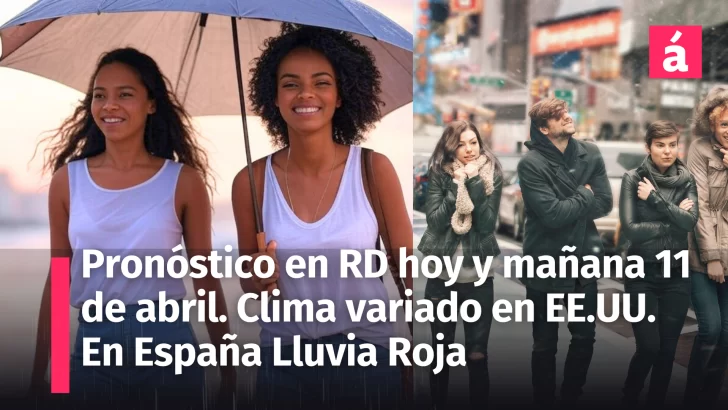 Pronóstico Meteorológico: República Dominicana con Tiempo Variado, España Bajo Lluvia Roja y EE.UU. Frío Polar en el Este vs Calor Récord en el Oeste