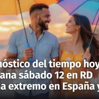 Pronóstico del Tiempo para República Dominicana hoy y mañana sábado 12 de abril. Incendios San José de Ocoa. Clima extremo en España y EE.UU.