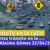 Vea cómo está tránsito en la Av. Máximo Gómez hoy 22 de abril