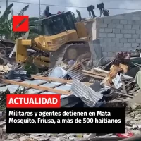 Militares y agentes detienen en Mata Mosquito, Friusa, a más de 500 haitianos