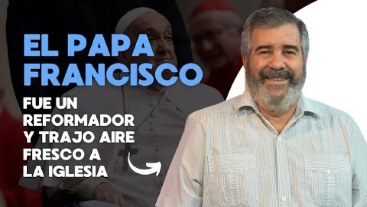 El papa Francisco fue un reformador y trajo aire fresco a la Iglesia, dice Pablo Mella, jesuita