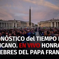 EN VIVO ceremonia de Despedida al Papa Francisco:  Pronóstico del Tiempo en el Vaticano para el Resto de la Semana