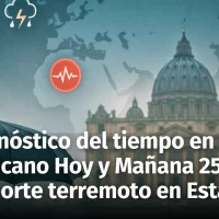 ¿Cómo estará el clima en República Dominicana y en el Vaticano hoy y mañana. Reporte de los incendios en EE.UU. y un sismo en Estambul