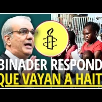Abinader responde a Amnistía Internacional: “Que vayan a trabajar a Haití”