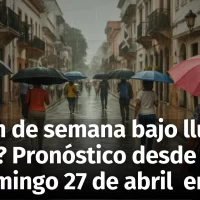 Clima en República Dominicana ¿Fin de semana bajo el sol o la lluvia? Este es el pronóstico real de hoy, mañana sábado y el domingo 27 de abril