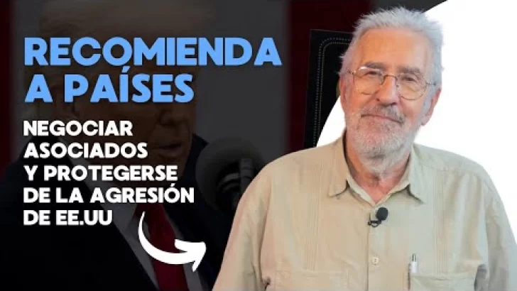 Atilio Borón recomienda a países negociar asociados y protegerse de la agresión de EE.UU