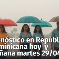 Clima en República Dominicana al Inicio de semana, así será el Pronóstico del Tiempo de hoy 28 y mañana 29 abril