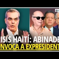 Reunión histórica: Abinader cita a Danilo, Leonel e Hipólito por CRISIS de HAITÍ