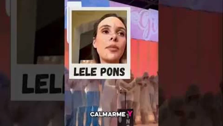 Lele Pons se puso ansiosa por comentarios de la gente sobre su caída