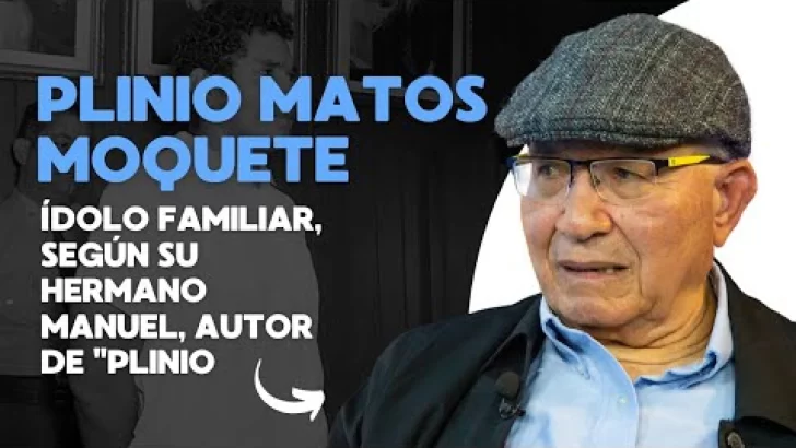 Plinio Matos Moquete, ídolo familiar, según su hermano Manuel, autor de “Plinio, los años terribles”