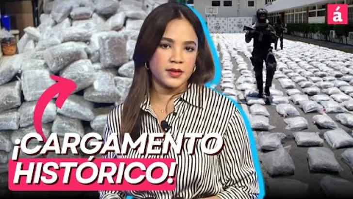 ¡Histórico! Incautan 3 toneladas de marihuana en Puerto Haina