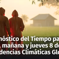 Pronóstico Meteorológico Actualizado desde hoy hasta el 8 de mayo: Condiciones Lluviosas en República Dominicana y Tendencias Globales