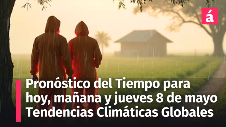 Pronóstico Meteorológico Actualizado desde hoy hasta el 8 de mayo: Condiciones Lluviosas en República Dominicana y Tendencias Globales