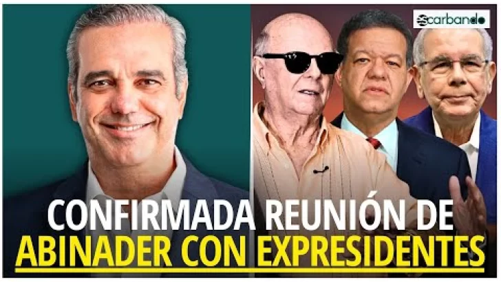 Confirman fecha de REUNIÓN de Abinader con Leonel, Hipólito y Danilo