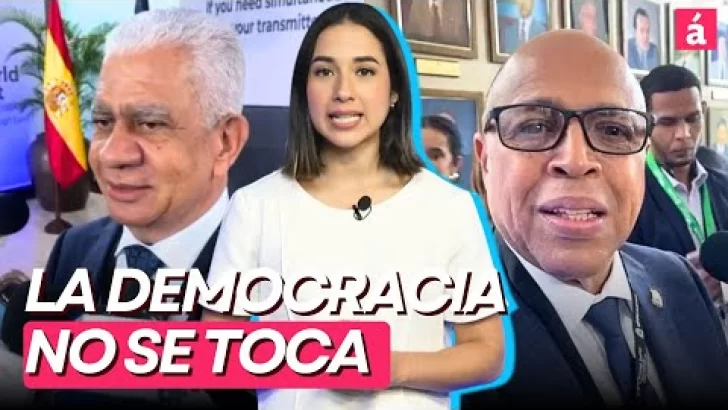 Presidente del Senado afirma disposición de garantizar la democracia