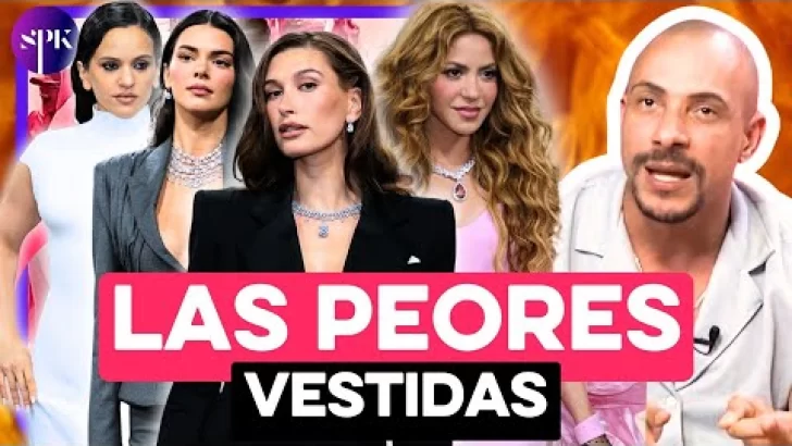 ¡Las peores vestidas de la MET 2025! Hailey Bieber y Kendall decepcionan 😬
