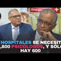 En hospitales se necesitan 1,800 psicólogos, y sólo hay 600