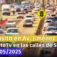 Así está el tránsito en la Av. Enrique Jiménez Moya en este instante