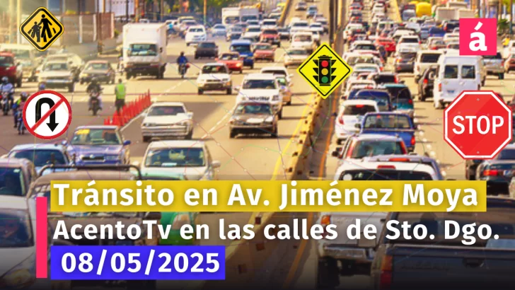 Así está el tránsito en la Av. Enrique Jiménez Moya en este instante