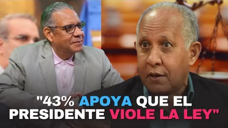 43% de dominicanos aceptan que el presidente ignore las leyes, según Latinobarómetro 2024″