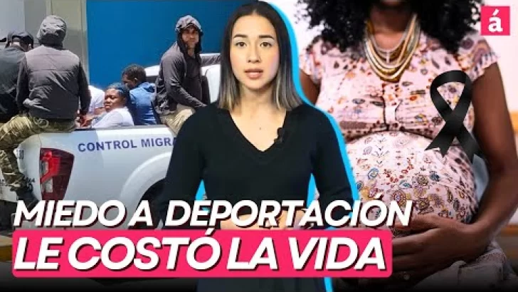 Haitiana muere al dar a luz en su casa, por miedo a ser deportada