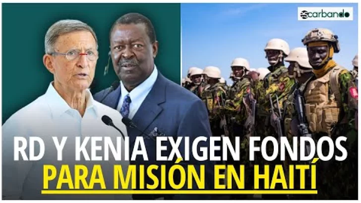 RD y Kenia exigen fondos prometidos para misión en Haití