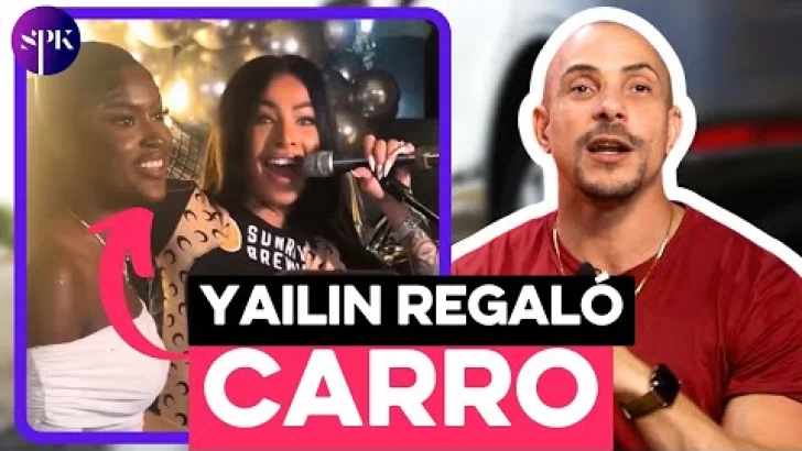 Yailin REGALA vehículo a su MEJOR AMIGA